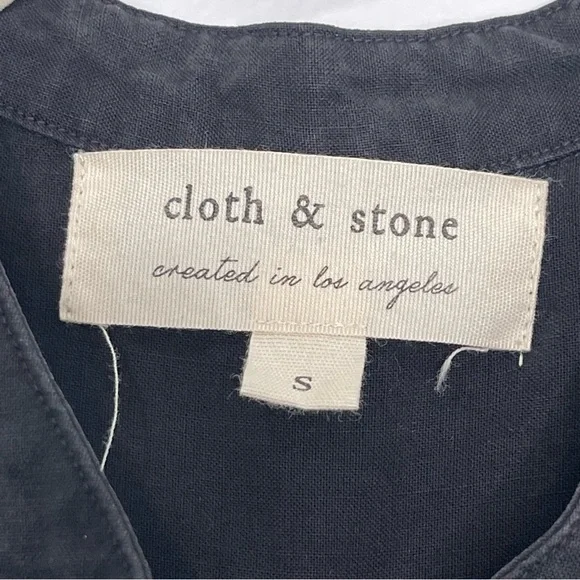 Cloth & Stone Black Jumpsuit Size S - Picture 2 of 3